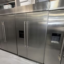 48” Built-In Side-by-Side Refrigerator Brand: KitchenAid Model: KBSD708MPS00