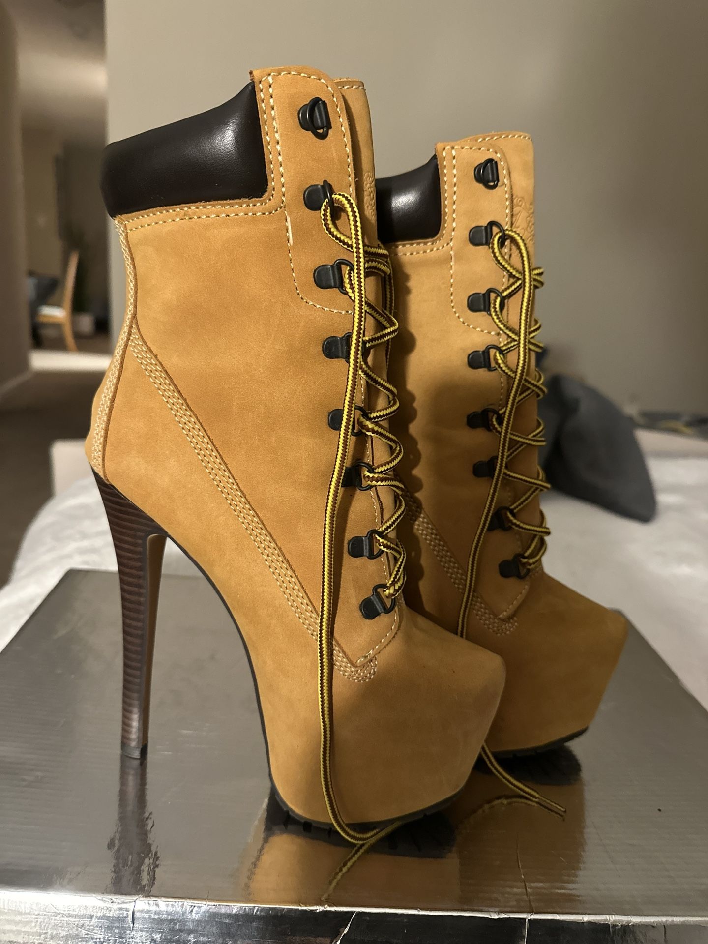 ZiGi Girl Z-Jo platform heel boots