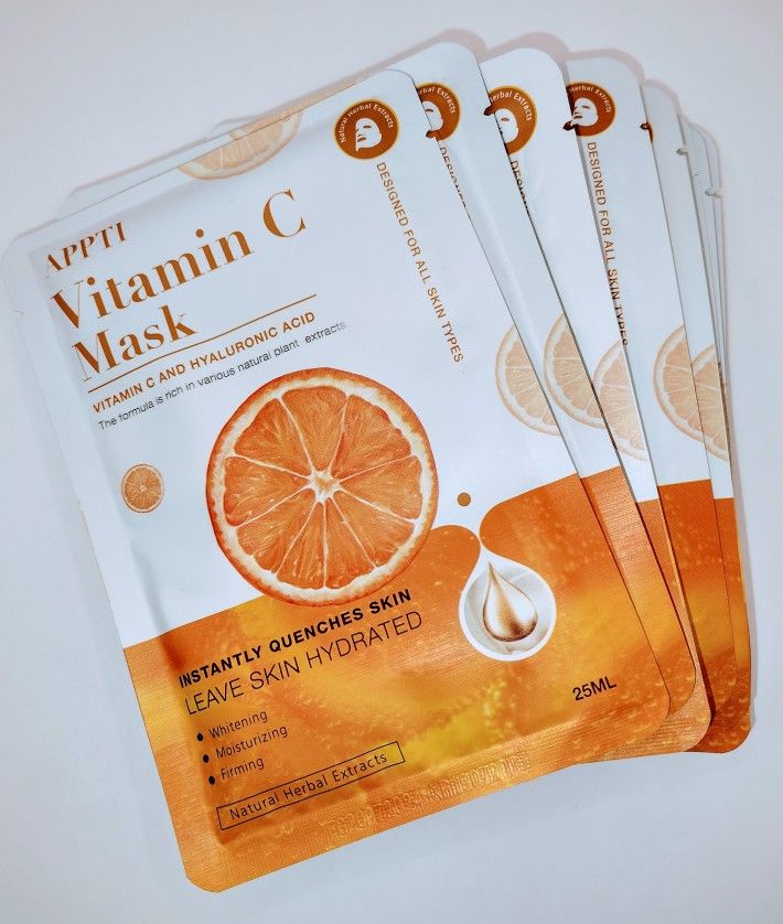 Vitamin C Whitening Masks (10 Pack)
