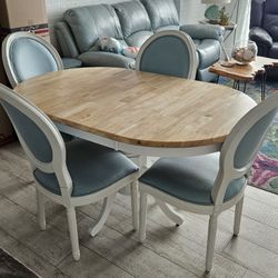 MOVING SALE-Dining table and 4 chairs