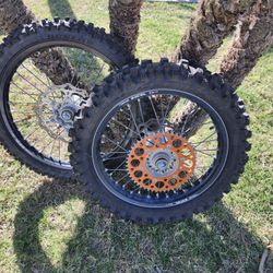 KTM Complete Wheel SET 21/19