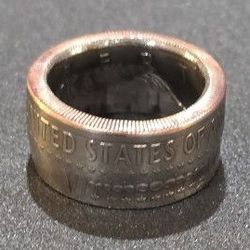 2017 Kennedy Coin Ring Size 5.5