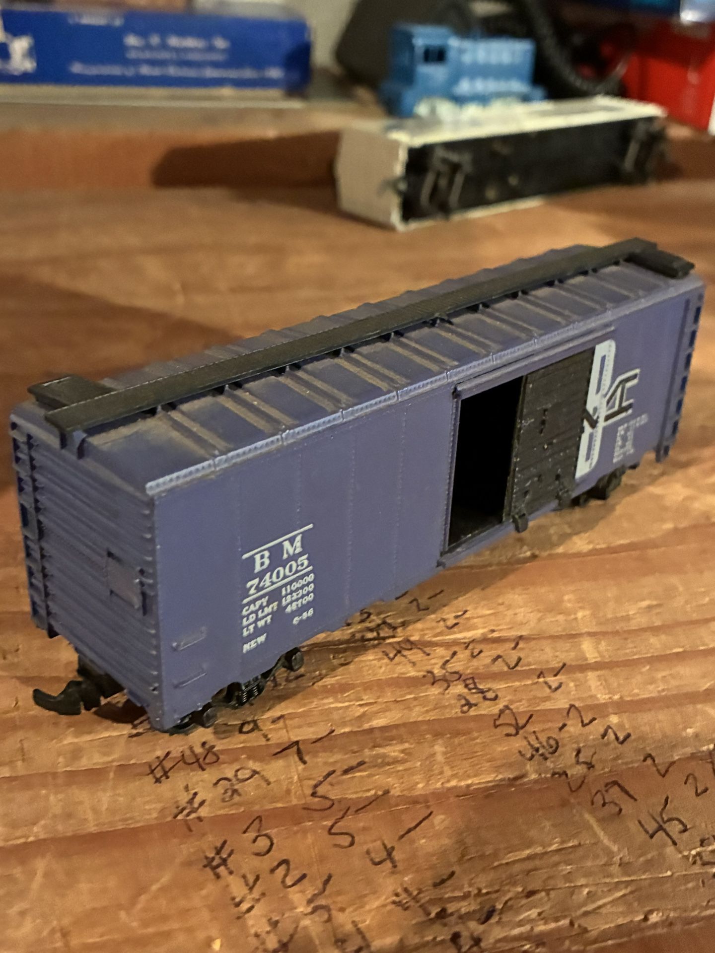 HO Box Cars