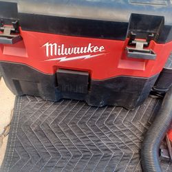 Black And Red Milwaukee Vaccum 