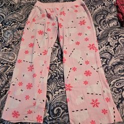 Old Navy Intimates - Pink Polar Bear Pajama Pants - Juniors Size M