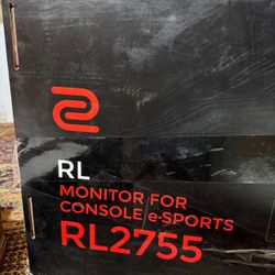 NEW gaming monitor BenQ ZOWIE 27LED RL2755 