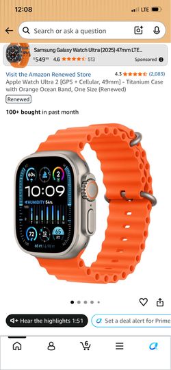 Ultra 2 Smart Watch