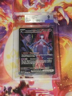 2025 Scarlet & Violet Destined Rivals Team Rocket's Mewtwo #231 Special Illustration Rare