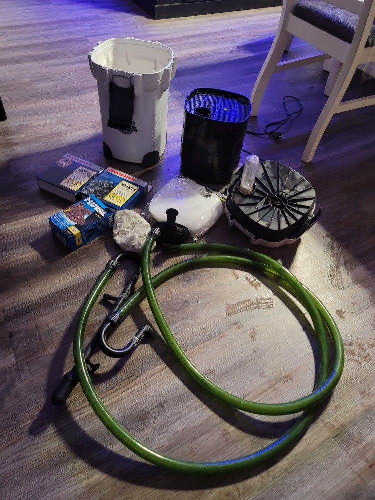 Aquatop Cf-500 Uv Sterilizer Canister Filter For Your Fish Tank Aquarium