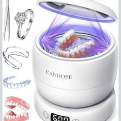 Ultrasonic Retainer Cleaner Machine,  Jewelry Cleaner, Denture Cleaner for Invisalign, Mouth Guards, Night Guards, Aligners, Toothbrush – De