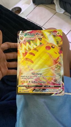 Pokémon card pikachu