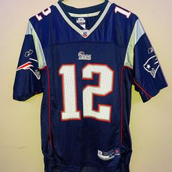 🇺🇸 Patriots | Home Jersey | Brady #12 (Youth Large)
