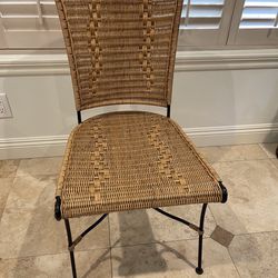 Wicker Indoor/Outdoor Dining Chairs