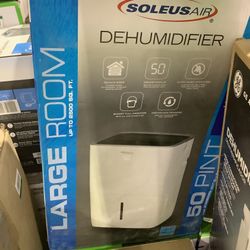 SOLEUS 50-Pint ENERGY STAR Rated Dehumidifier with Mirage Display and Tri-Pat Safety Technology