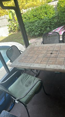 Outdoor Table And Chair