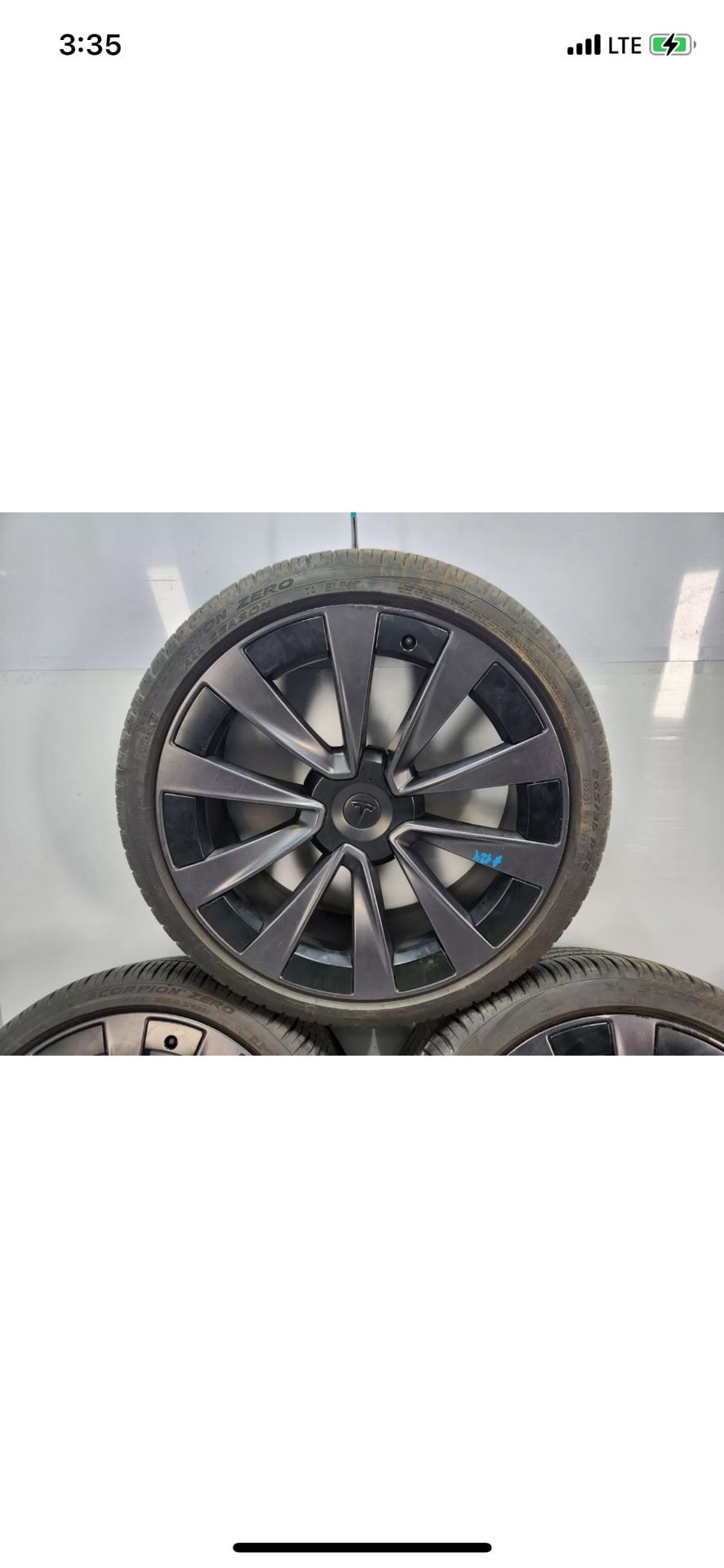 Tesla Rims Tires Parts