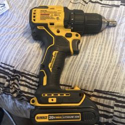 Dewalt, Fan, 20v 60v Battery, And Drill