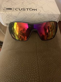 Oakley brand new custom sunglasses