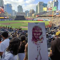 Fernando Tatis Jr. Bat Flip Bobblehead San Diego 