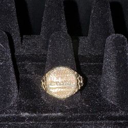 ⚜️10kt Last supper ring ⚜️