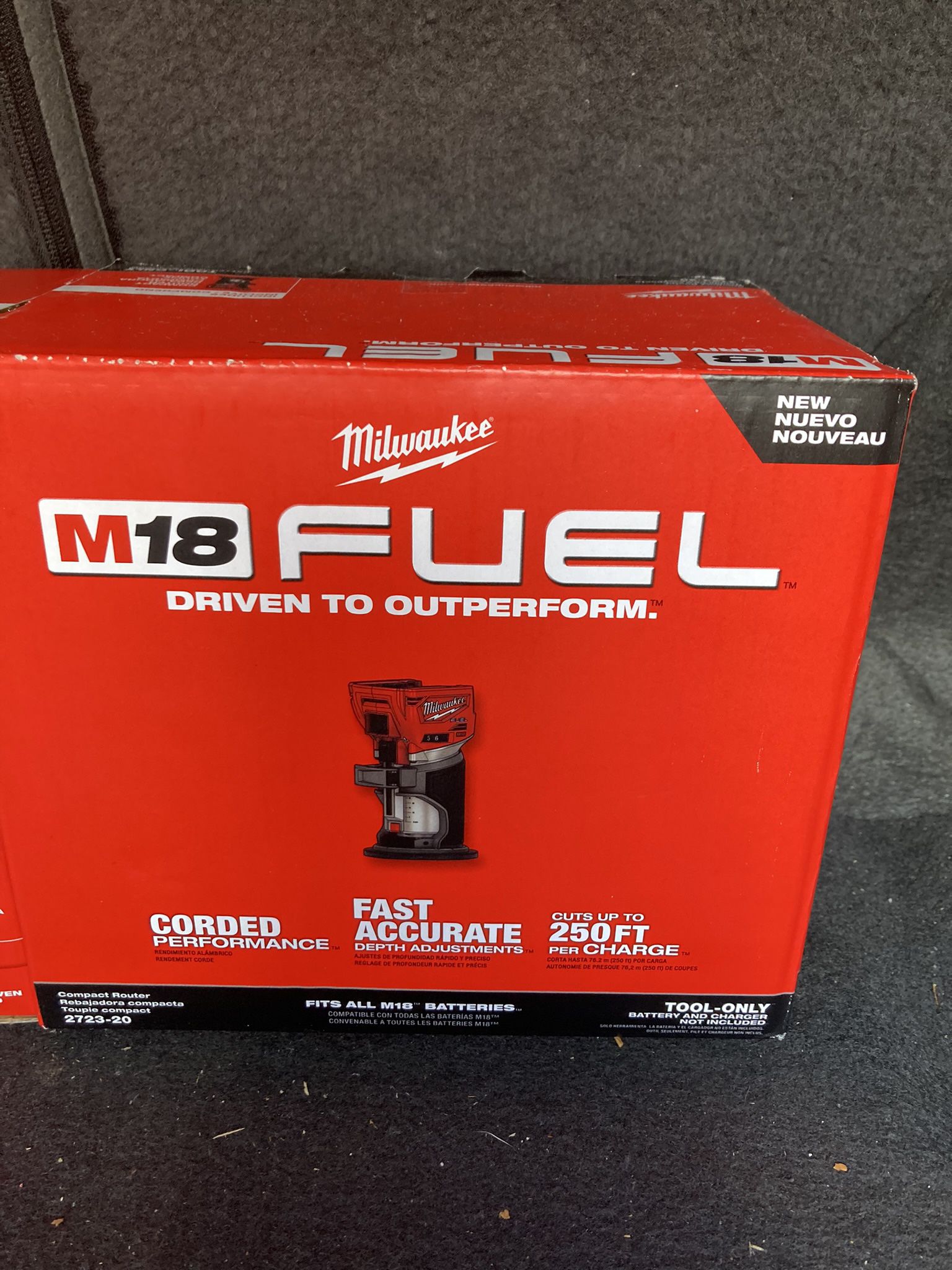 Milwaukee, M18 Fuel  Router