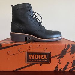WORX ZINC WOMEN'S 6-INCH SAFETY TOE BOOT 9M