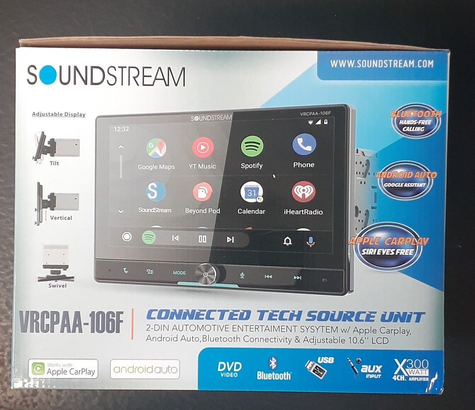 NEW 10.6"  DVD 🍎Carplay/ 👽 Android  Receiver