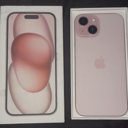 Unlocked Pink iPhone 15