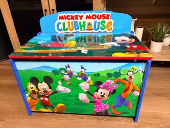 Mickey Mouse toy chest
