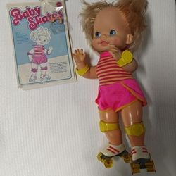 Vintage Roller Skate Doll