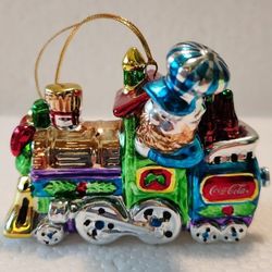 Coca Cola Company Train ornament
