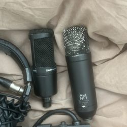 STUDIO MICROPHONE AND OTHER EQUIPMENT 