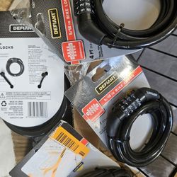 9 pcs 4 feet Bike locks