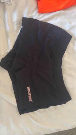 Small Black Hooters Shorts