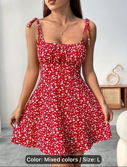 Red dress