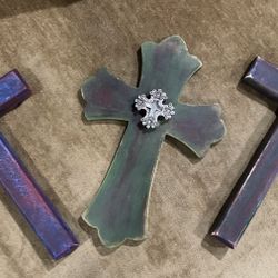 Your Choice Of One Of A Kind Hand Made Cross For 18.99 Each 