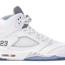 Jordan 5 White Metallic 