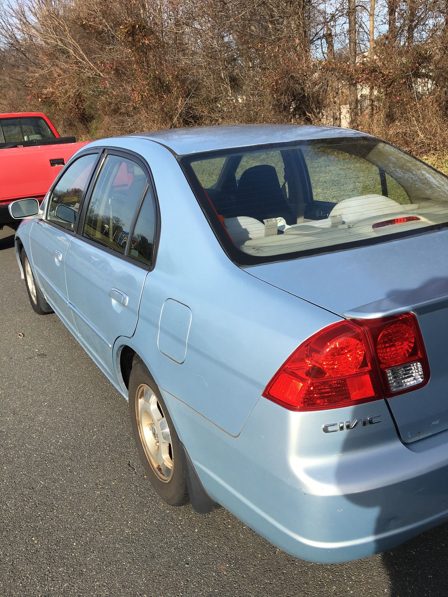 Hybrid 2003 Honda Civic For Parts Or Fix It.  Bad Transmission 