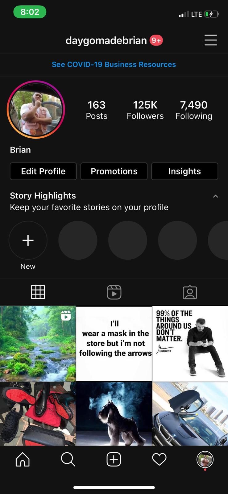 Instagram Account (125k)