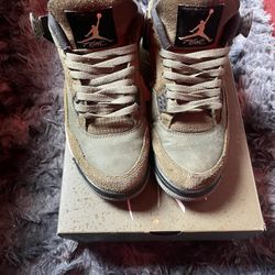 Jordan 4 Olive Green Size 10.5