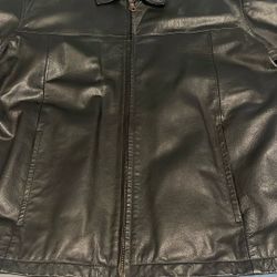 Leather jacket