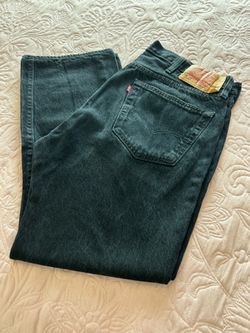 Levi’s men’s 501 W38 L 30 Black Great condition