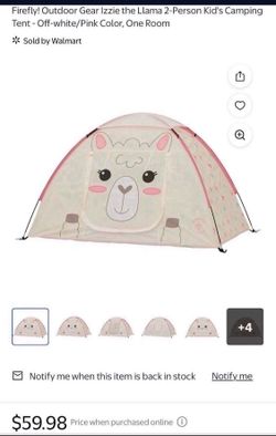 Firefly! Outdoor Gear Izzie the Llama 2-Person Kid's Camping
