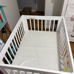 Babyletto Yuzu 8-in-1 Convertible Crib – White