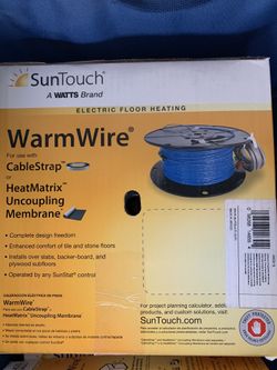 Electric floor heating