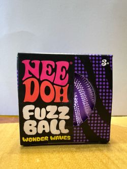 NEEDOH Fuzzball Wonder Waves Purple squishie
