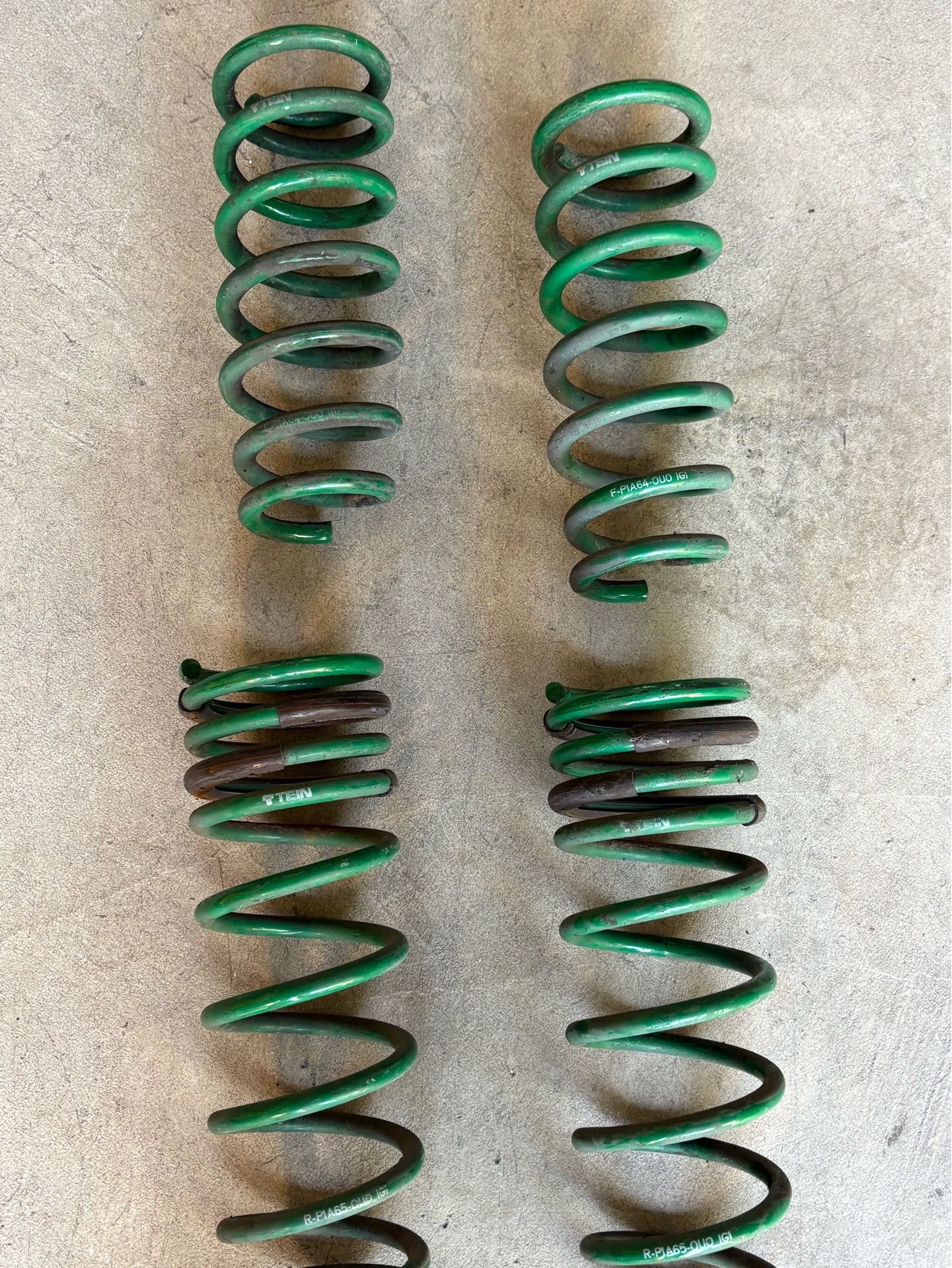 2004 to 2008 Acura TSX Tien Lowering Springs