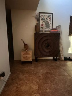 Matching Nightstand and Dresser Set