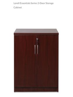 Lorell Essentials Series 2-Door Storage Cabinet