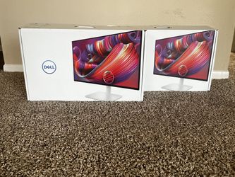2 Dell 27" Monitors w/ Stand